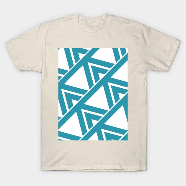 Geometric Futures #7 - Pattern Modular Synth Glitch Art T-Shirt by DankFutura